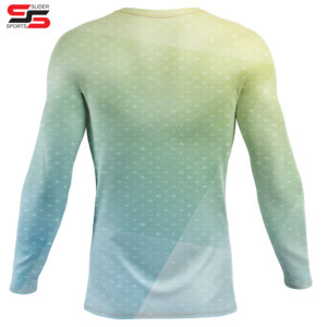 Camisetas de manga larga con estampado digital personalizadas de Fight Wear Rash Guard, fabricadas por Slider Sports - Product Image 2