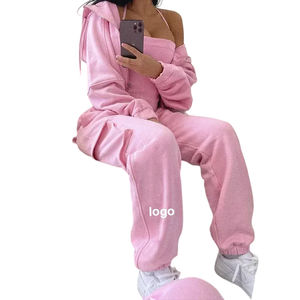 Conjunto de Pantalón cargo de dos piezas para hombre con logotipo bordado personalizado OEM conjunto de chándal ajustado con múltiples bolsillos ropa de calle 100% algodón - Product Image 5