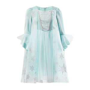 Fornitura all'Ingrosso di Abiti con Paillettes a Forma di Fiocco di Neve, Costume <span class=keywords><strong>da</strong></span> Principessa di <span class=keywords><strong>Frozen</strong></span> con Certificazione BSCI - Product Image 5