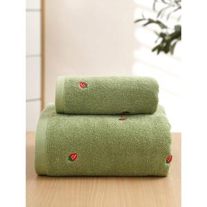 Trending Rose Towels Set Accent Pink Colored Toallas de baño de alta durabilidad Hogar Útil Lavable Premium Toallas Hecho EN LA India - Product Image 2