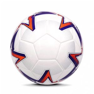 Ballon de football en cuir PU cousu à la machine, durable et écologique, haute performance, entraînement, OEM - Product Image 1