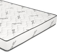 EVERGREENWEB MATERASSI BEDS Ensemble de matelas moderne en mousse à mémoire de forme à l'aloe vera, 20 cm d'épaisseur, housse en tissu écologique, taille King Size, inclus