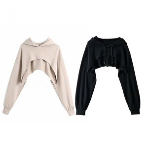 เสื้อฮู้ดดี้ผ้าฟลีซคุณภาพสูงสำหรับผู้หญิง ผลิตจากโพลีเอสเตอร์/คอตตอน ป้องกันการเป็นขุย เนื้อหนา พิมพ์ลายแบบรีดร้อนตามสั่ง ขายส่งสำหรับมืออาชีพ - Product Image 1