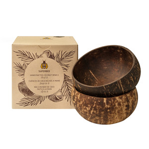 Tasses à noix de coco en gros avec emballage personnalisé par ensemble adapté aux détaillants et à la livraison à votre entrepôt et aux boîtes de conception de soutien - Product Image 1