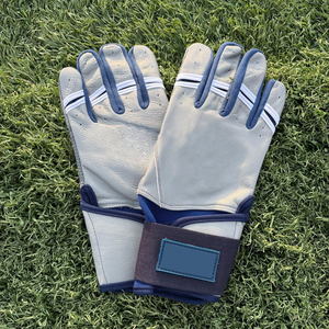 Gants de frappeur de baseball professionnels réglables et robustes en cuir d'origine pour jeunes adultes joueurs de sport doux - Product Image 4