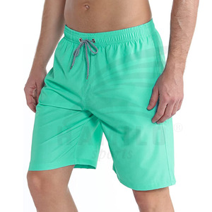 Best Selling Cotton Made Elastic Waist Solid Pattern Light Weight Breathable Loose Fit Men Shorts High Street Style - Product Image 6