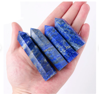 Vente en gros de haute qualité cristal naturel artisanat Point Lapis Lazuli cristal de Quartz grande tour décoration de la maison