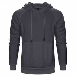 Vente en gros de sweats à capuche légers pour hommes couleur personnalisée pull séchage rapide respirant basiques coton mélangé vente à chaud sweats à capuche pour hommes - Product Image 2