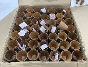 Coco Coir Pots Fibre De Noix De Coco Cultiver Des Tasses pour Semis Herbes Cactus Pots-Pot De Jardinière Écologique En Gros Pour L'exportation - Product Image 5