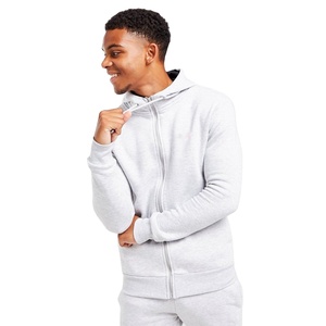 Survêtement en Poly coton pour homme, ensemble de Jogging personnalisé, étiquette privée, blanc, survêtement de Jogging et Sweat à capuche - Product Image 4