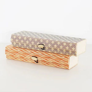Caja de regalo de bambú larga Caja de bambú hecha a mano Decoración de mesa natural ecológica para el hogar Venta al por mayor de Vietnam - Product Image 2