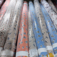 Tissu imprimé coréen en mousseline de soie, lot de Textiles divers design en mousseline de soie imprimée robe hijab divers vêtements robe décontractée