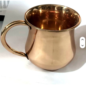Mule de Moscou en métal pur cuivre tasse à boire thé eau article de cuisine - Product Image 2