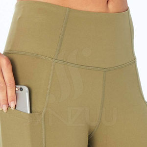 Leggings Largos de Spandex para Mujer ActiveFit, Cintura Elástica, Tela Suave y Sedosa, Absorbe la Humedad, Secado Rápido, para Yoga - Product Image 5