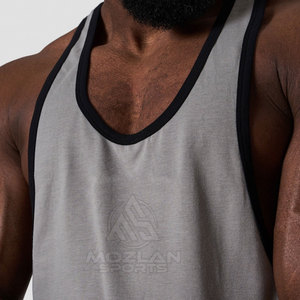 Workout Wear Custom Made <b>Singlets</b> <b>For</b> <b>Men</b> Gym Clothing <b>Men</b> <b>Singlets</b> Breathable <b>Men</b> <b>Singlets</b> - Product Image 5