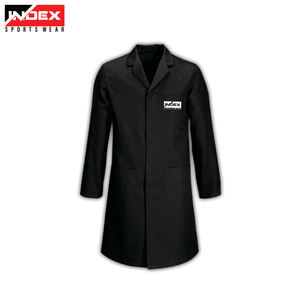 Alta calidad Doctor Scrubs logotipo personalizado mujeres hombres Hospital Dental uniformes médico moda laboratorio abrigos chaquetas - Product Image 3