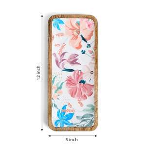 Plato para servir de madera pesada gruesa de fabricante de confianza con base resistente, ideal para uso en la cocina a largo plazo y eventos al aire libre - Product Image 6