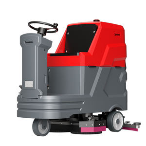 Fregadora y Secadora de Pisos Eléctrica Rotativa con Doble Cepillo de 48V - Product Image 2