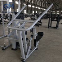 Máquina Comercial de Pulldown Sentado con Pila de Pesas de 100 kg, Equipo de Entrenamiento de Fuerza para Gimnasios Comerciales
