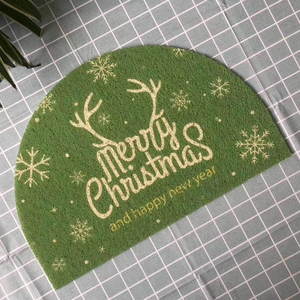 ผ้าคลุมฐานต้นคริสต์มาสลายเกล็ดหิมะ ผ้าเนื้อนุ่ม ทรงกลม สำหรับตกแต่งภายในบ้านในช่วงเทศกาลวันหยุด - Product Image 4