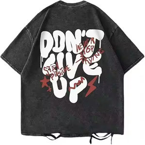 Camiseta Personalizada de Alta Calidad 100% Algodón 180gsm, Corte Cuadrado, Impresión DTG, para Hombre, Tela de Lona Transpirable y Ecológica - Product Image 1