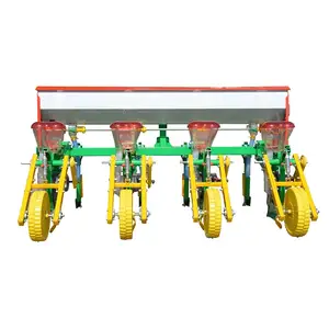 Top Grade 5 Rows Corn Vacuum Planter With Fertilizer Hopper Corn Maize Soybean Seed Planter tractor