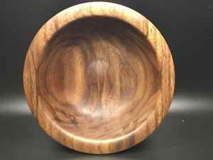 Bol à salade en bois de style bohème moderne fabriqué à la main de haute qualité poli pour servir des nouilles à soupe ustensiles de cuisine en corne sculptée - Product Image 3