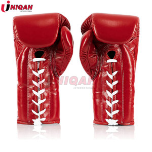 ถุงมือชกมวยหนังสีดำ12ออนซ์ถุงมือฝึกซ้อมออกแบบโลโก้ได้ตามต้องการ - Product Image 2