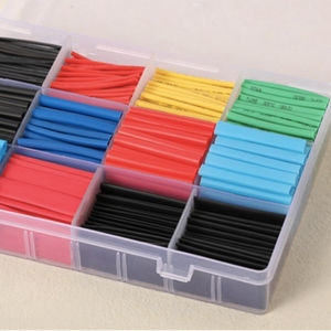 328 pièces PVC Flexible bandes thermorétractables petit paquet <span class=keywords><strong>rouleau</strong></span> thermorétractable Capsule étiquettes d'emballage pour application basse tension - Product Image 1