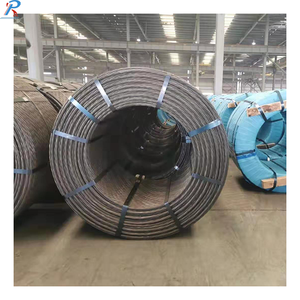 Заводская цена, прядь для ПК, 12,7 мм, 15,24 мм, 17,8 мм, прядь для ПК, 416 г, 270, предварительно напряженная бетонная стальная прядь - Product Image 5