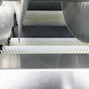 Công nghiệp thương mại tự động bàn chải con lăn khoai lang sắn <span class=keywords><strong>Jinger</strong></span> khoai môn cà rốt máy giặt Peeler rửa và máy lột - Product Image 4