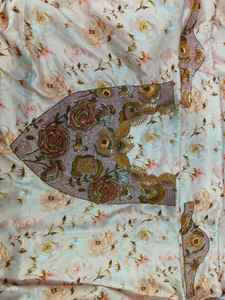 ชุดเดรสงานแต่งงานแบบสั้น คอสูง แขนกุด ผ้าฝ้ายปักลูกปัดด้วยมือ สำหรับผู้หญิง - Product Image 5