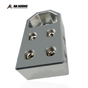Conector de batería de mandril de batería de modificación de audio de piezas de coche de material de aluminio de alta calidad con llave porosa de 12 vías, - Product Image 5