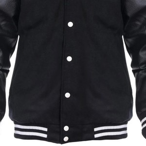 <b>Men's</b> High Quality Baseball Varsity <b>Jacket</b> <b>Long</b> Leather Sleeves for Winter Season Wholesale CollegeBaseballjacket for <b>men</b> - Product Image 5