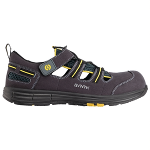 Rene2 Blue/Yellow Microfiber/<b>Mesh</b> Safety Sandal Size 40 S1P SRC ESD EN20345 - Product Image 2