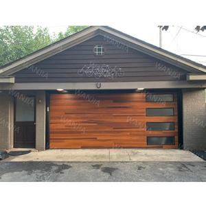 Fournisseur en gros <span class=keywords><strong>de</strong></span> portes <span class=keywords><strong>de</strong></span> <span class=keywords><strong>garage</strong></span> en aluminium avec verre enduit pour villa, hôtel, extérieur - Product Image 5