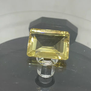 Citrino Dorado Natural, Corte Octogonal de 24x13MM, Gema de 19.17 Quilates para Joyería - Product Image 1