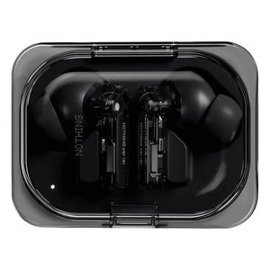 A10600063 สีดำสำหรับหูฟังบลูทูธพร้อมไมโครโฟน หูฟังกันน้ำแบบใส่ในหูพร้อมไฟ LED แสดงสถานะแบตเตอรี่และไฟฉาย - Product Image 1