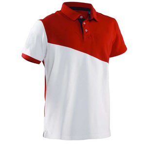 Polo de golf liso OEM manga corta al por mayor, diseño de logotipo de impresión personalizado en blanco 100% algodón camiseta Polo, polos para hombre - Product Image 4