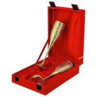 Verre à vin Champagne Top Trending Vente chaude Métallique Serveur de vin plus durable Parfait pour Noël et Pâques