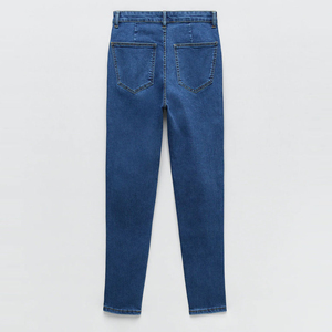 Jeans taille haute pantalons pour femmes au prix d'usine respirant femmes maigre Super élastique jegging taille haute jean pantalon femmes - Product Image 5