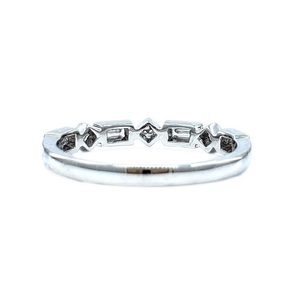 Bague en saphir naturel à 100 %, sertie clos classique, en or blanc 18 carats, simple et élégante, pour mariage féminin – Meilleure vente - Product Image 3