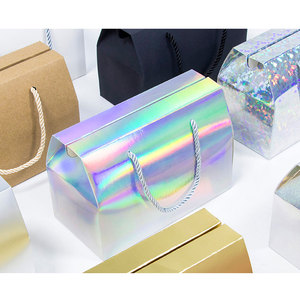 Lámina de Metal con purpurina, láser brillante, rosa, oro, decoración, confeti, pliegues arrugados triturados, artesanía, papel de rafia, caja de regalo, Material de relleno - Product Image 2