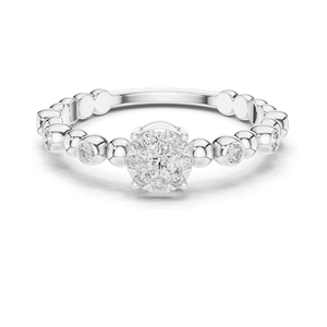 Bague en diamant de laboratoire 0,238 CT pour femmes, clarté VVS-VS EF, or 18 carats, 14 carats, 10 carats et argent 925, or rose, or jaune, or blanc - Product Image 3