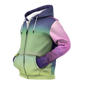 Vente chaude confortable à manches longues pour hommes Sublimation Hoodies de haute qualité respirant Basics coton mélangé Sublimation Hoodies - Product Image 5