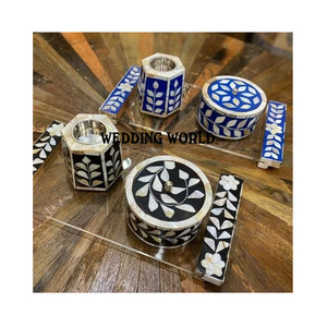 Forme carrée Design arabe bois Mubkhar qualité supérieure porte-encens fait main haute qualité décoratif fantaisie Bakhoor - Product Image 4