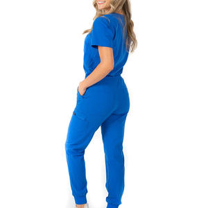 Uniforme de Enfermera Cómodo, Color Liso, Uniforme Médico de Verano para Mujer, Uniforme de Enfermera Más Vendido - Product Image 3