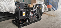 Generador Diésel Trifásico de Arranque Automático, Marco Abierto, 30kW, 50Hz, 400V, Alternador sin Escobillas, Carcasa Insonorizada Personalizable