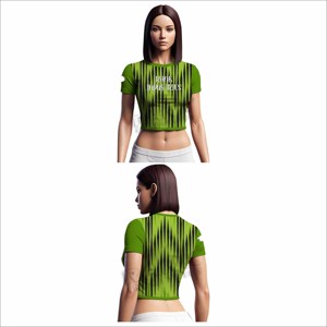 T-shirts courts pour femmes au design unique, vêtements décontractés, t-shirts courts légers pour femmes - Product Image 5