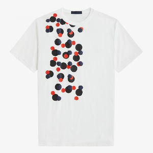 Camiseta de Punto Informal para Hombre, 100% Algodón, Logotipo Personalizado, Fabricación en Fábrica, Transpirable, Antiarrugas, Ecológica, Manga Corta - Product Image 1